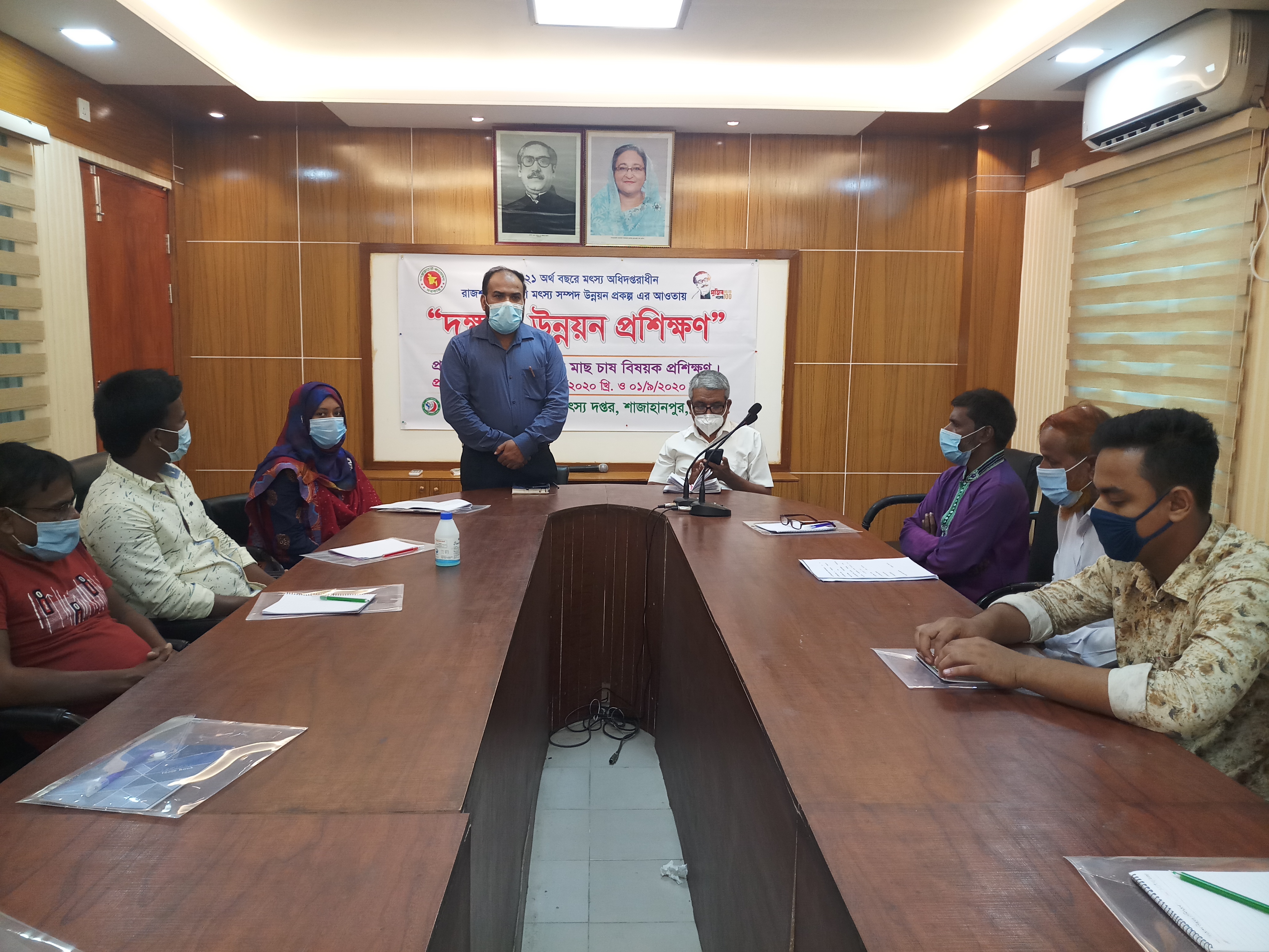 রাজশাহী বিভাগ মৎস্য সম্পদ উন্নয়ন প্রকল্পের প্রশিক্ষন কার্যক্রম,শাজাহানপুর,বগুড়া (2)