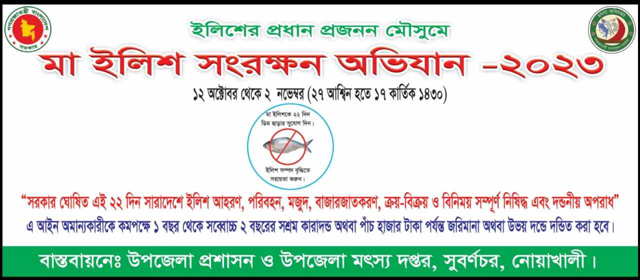 মা ইলিশ সংরক্ষণ অভিযান ২০২৩