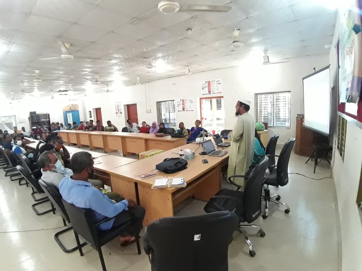 মৎস্য অধিদপ্তরের রাজস্ব খাতের আওতায় বাস্তবায়িত প্রশিক্ষণ কার্যক্রম