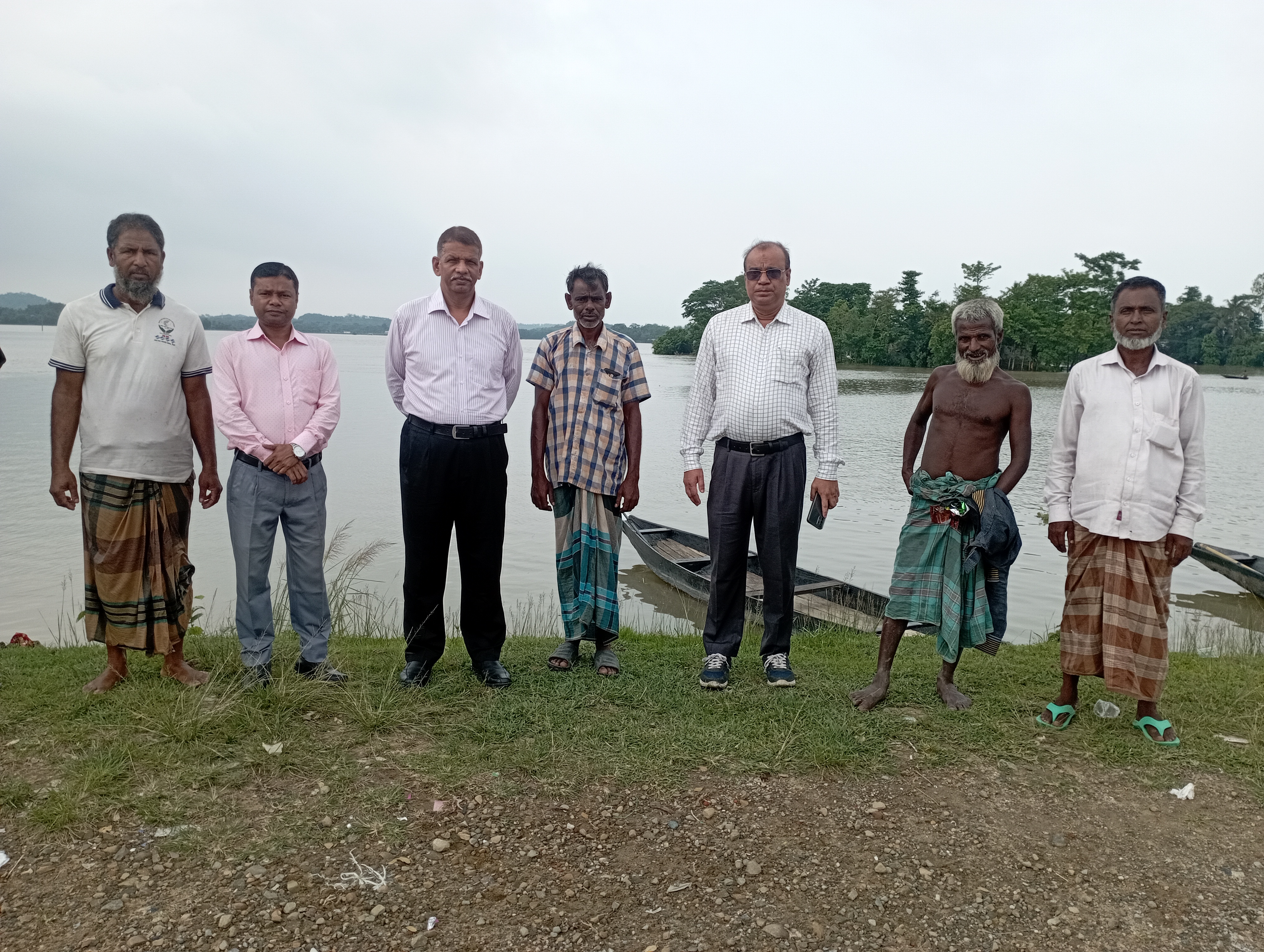 সিলেট সদর উপজেলার বিল পরিদর্শন