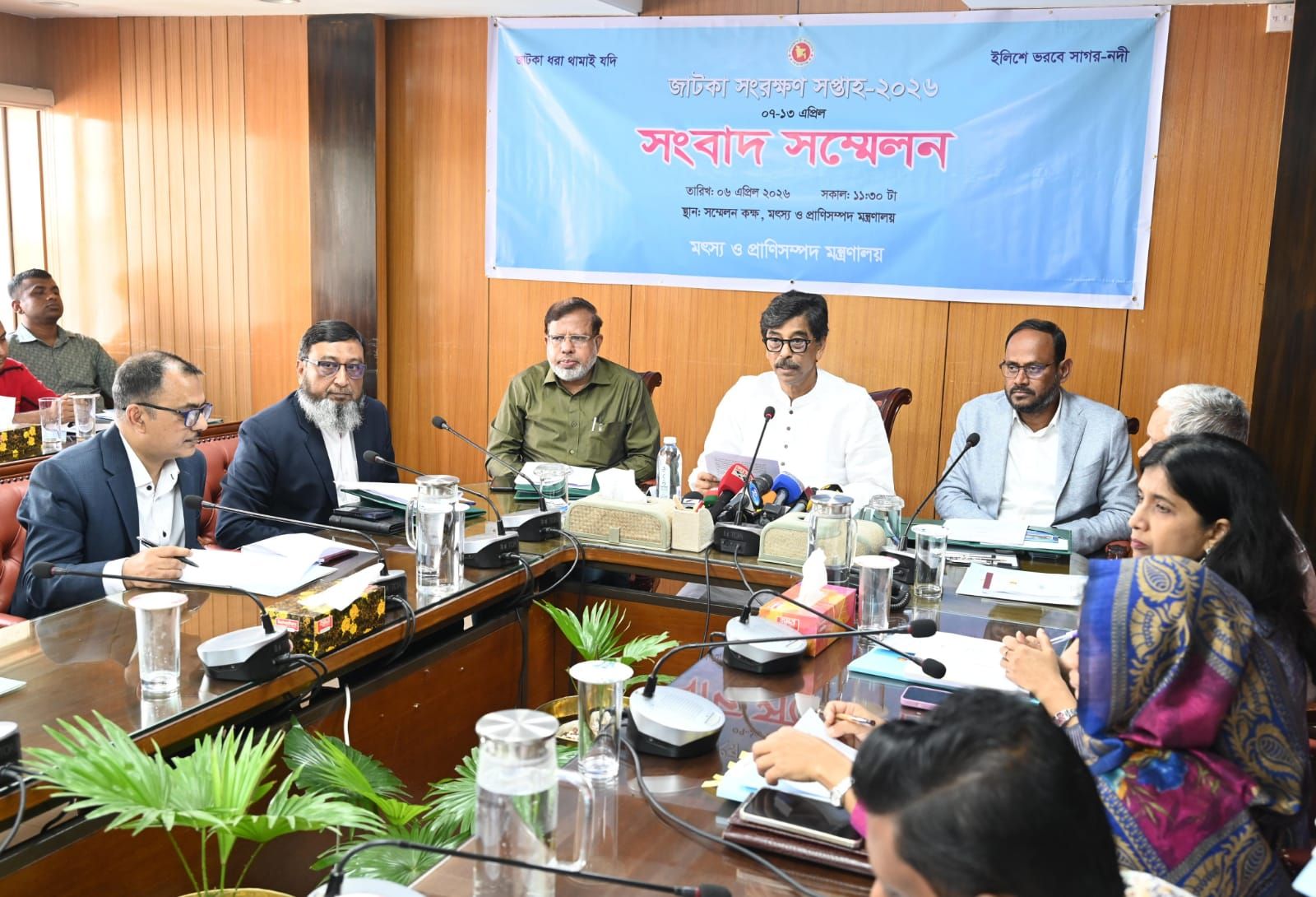 জাটকা সংরক্ষণ সপ্তাহ ৭-১৩ এপ্রিল, ইলিশ বাড়াতে সংবাদ সম্মেলন