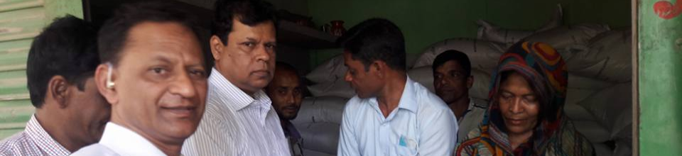 খাদ্য বান্ধব কর্মসূচী পরিদর্শন