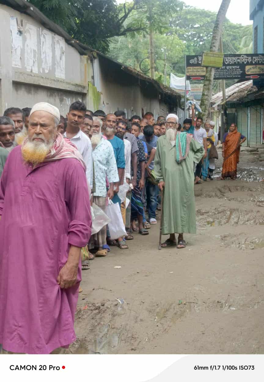 খাদ্য বান্ধব কর্মসূচী ডিলার দোকান পরিদর্শন