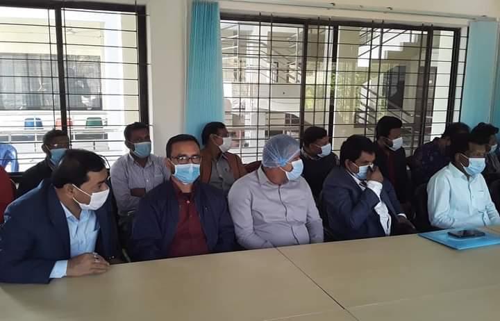 ডিসি মহোদয়ের সাথে সংগ্রহ বিষয়ে মতবিনিময়