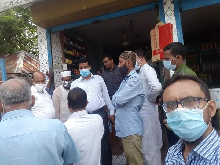 ধান সংগ্রহ বিষয়ে ইউএনও মহোদয় কর্তৃক কৃষক উদ্বদ্ধকরণ
