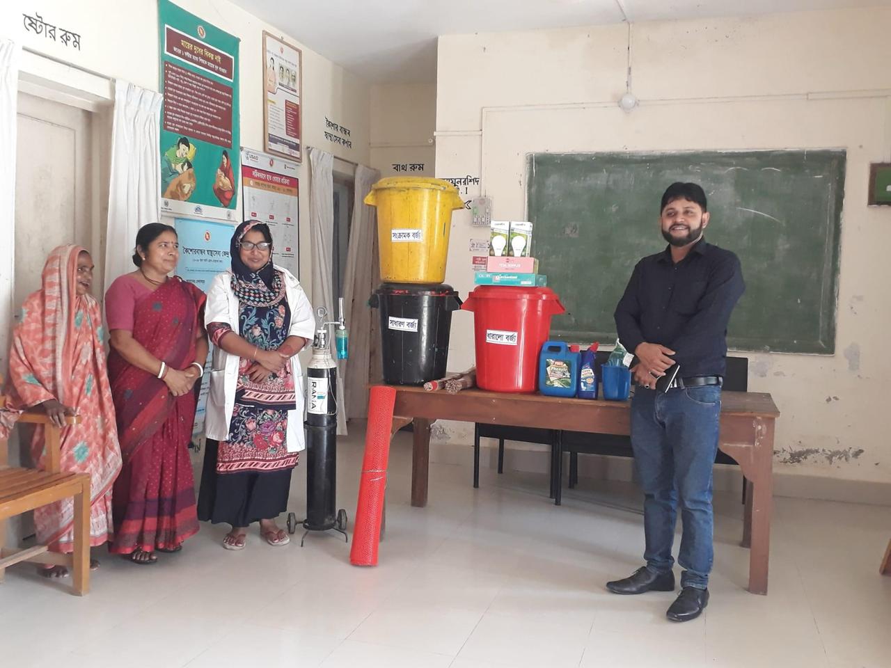 মালামাল বিতরণ