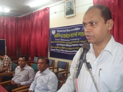 বিশ্ব জনসংখ্যা দিবস'১৩ এ সভাপতির বক্তব্য