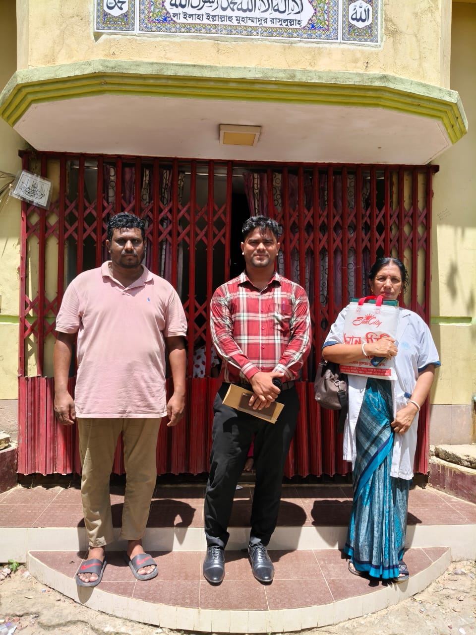 পাইন্দং এর মাঠ কাজ পরিদর্শন ও উপাত্ত যাচায়।