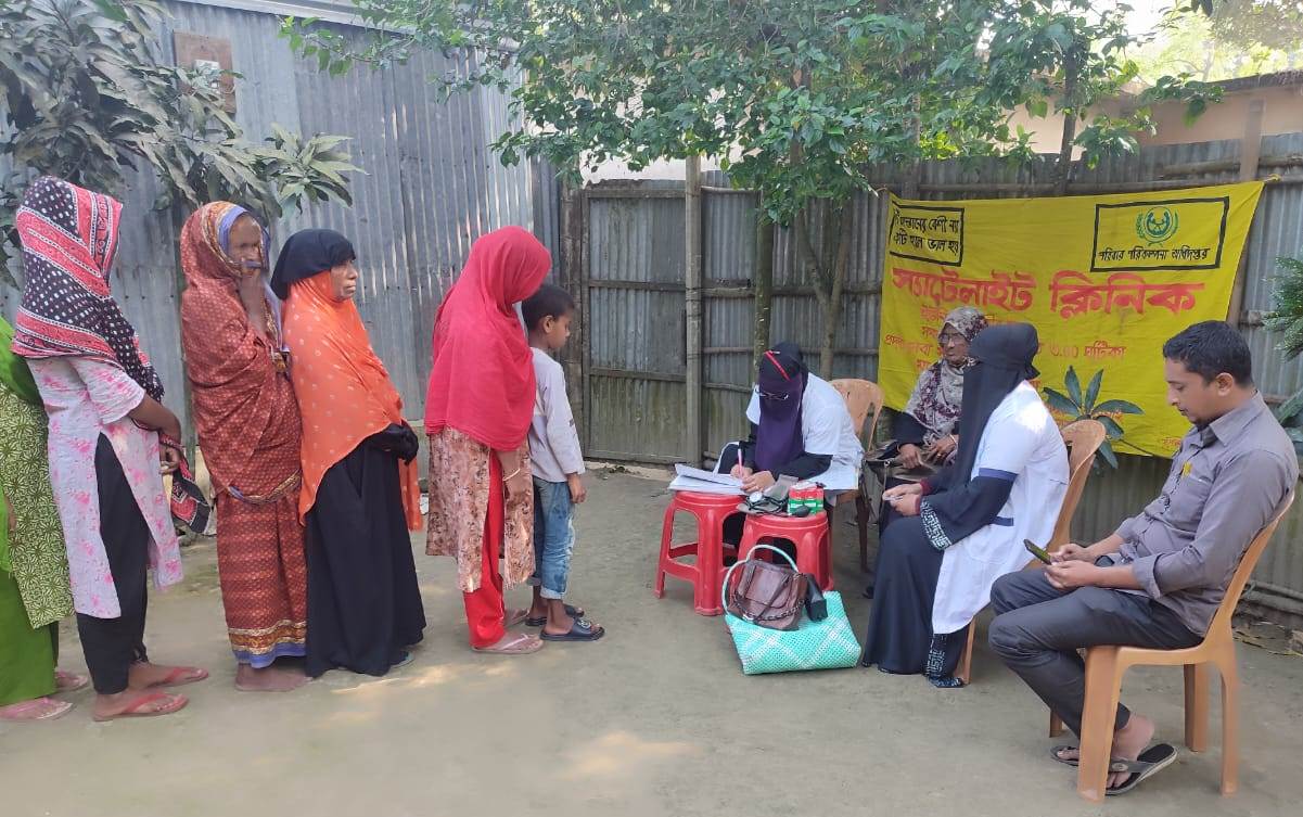 স্যাটেলাইট ক্লিনিক, লক্ষীরচর ইউনিয়ন, সদর, জামালপুর।