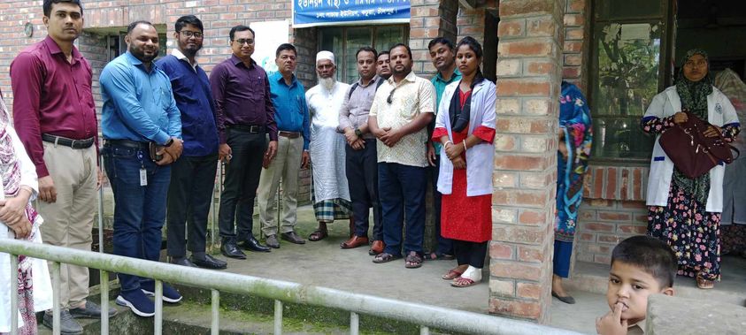 সাচার ইউনিয়ন স্বাস্থ্য ও পরিবার কল্যাণ কেন্দ্রের ক্যাম্পের কিছু স্থীর চিত্র