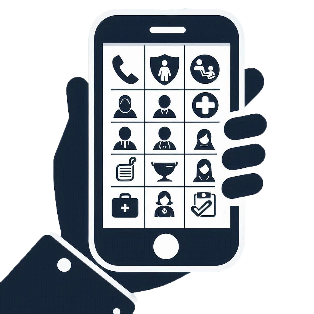 সেবা প্রদানকারীর সাথে জরুরি যোগাযোগ