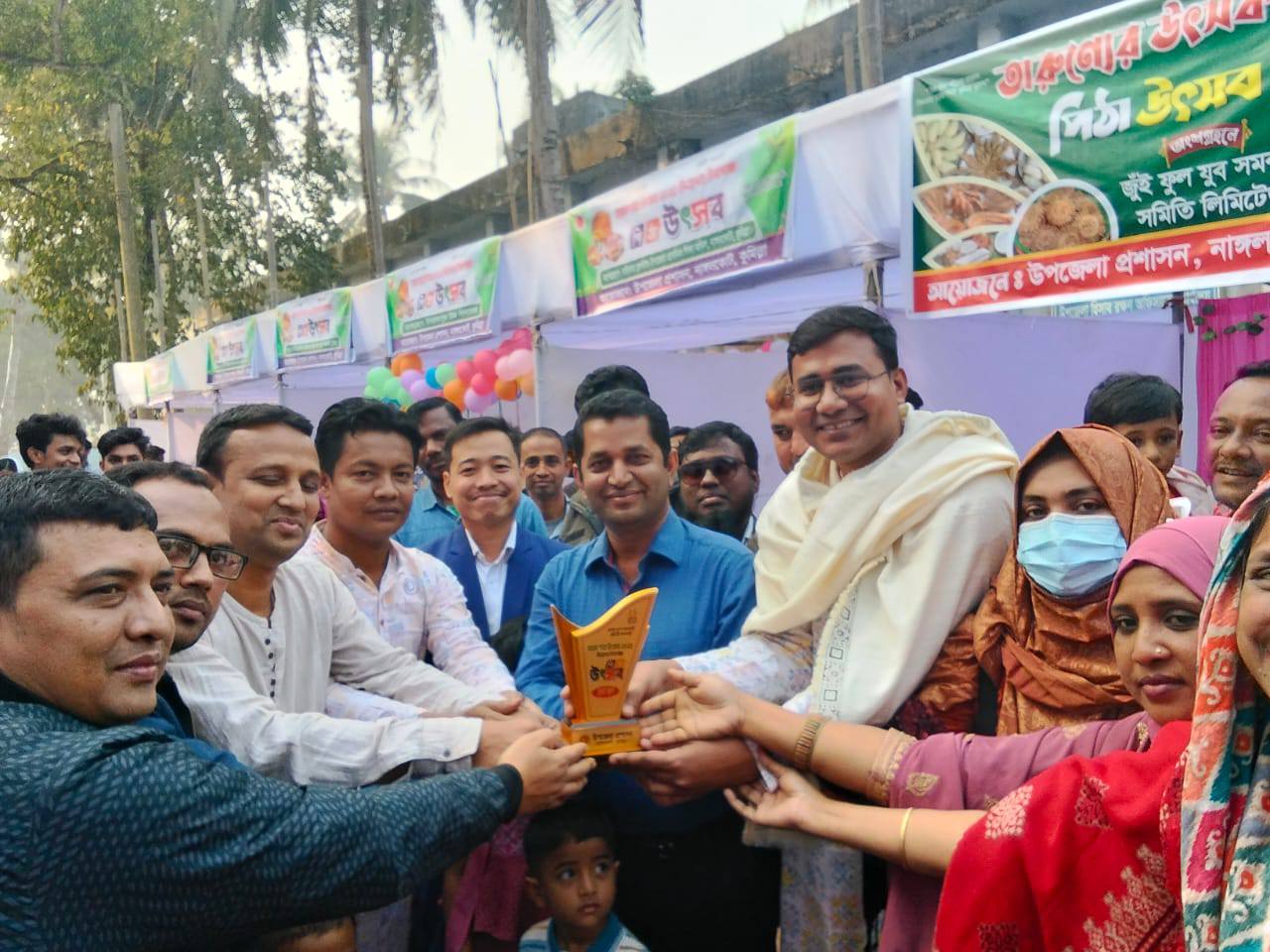 তারুণ্যের উৎসবে নাঙলকোট পরিবার পরিকল্পনা বিভাগ ১ম পুরস্কার অর্জন