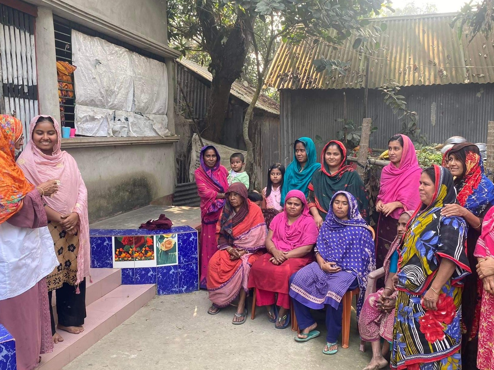 উঠান বৈঠক, পরিবার পরিকল্পনা বিভাগ, পলাশ, নরসিংদী