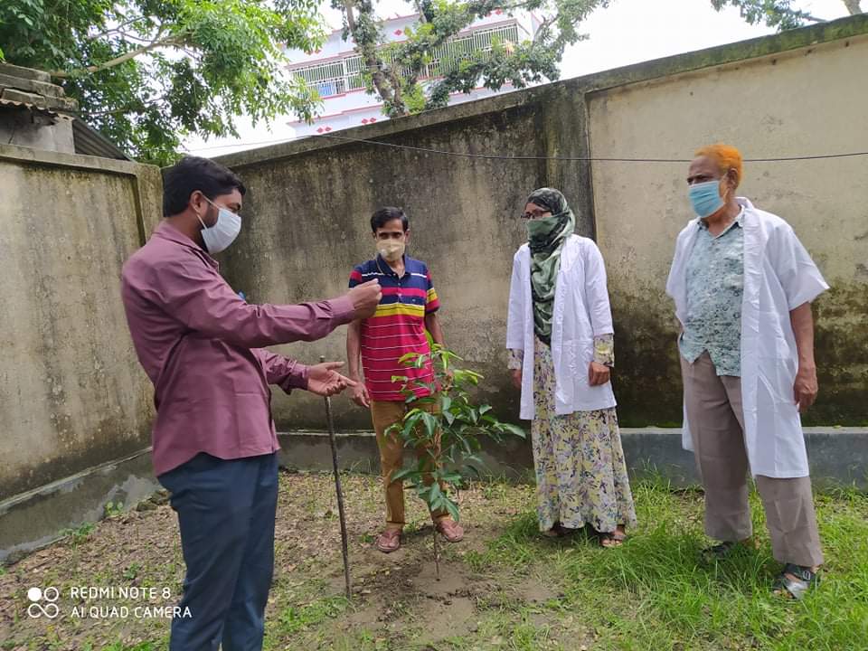 মুজিব্বর্ষ উপলক্ষ্যে গাছ রোপন