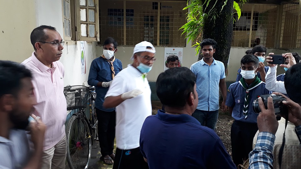 ডেংগু প্রতিরোধে পরিষ্কার পরিচ্ছন্নতা অভিযান (ক্রাশ প্রোগ্রাম)