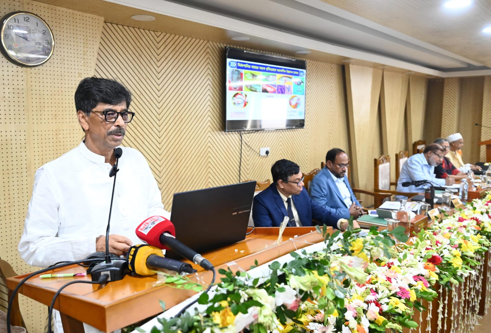 মিঠাপানির মাছের মড়ক প্রতিরোধে ভ্যাকসিন উদ্ভাবন প্রকল্পের ইনসেপশন ওয়ার্কশপ