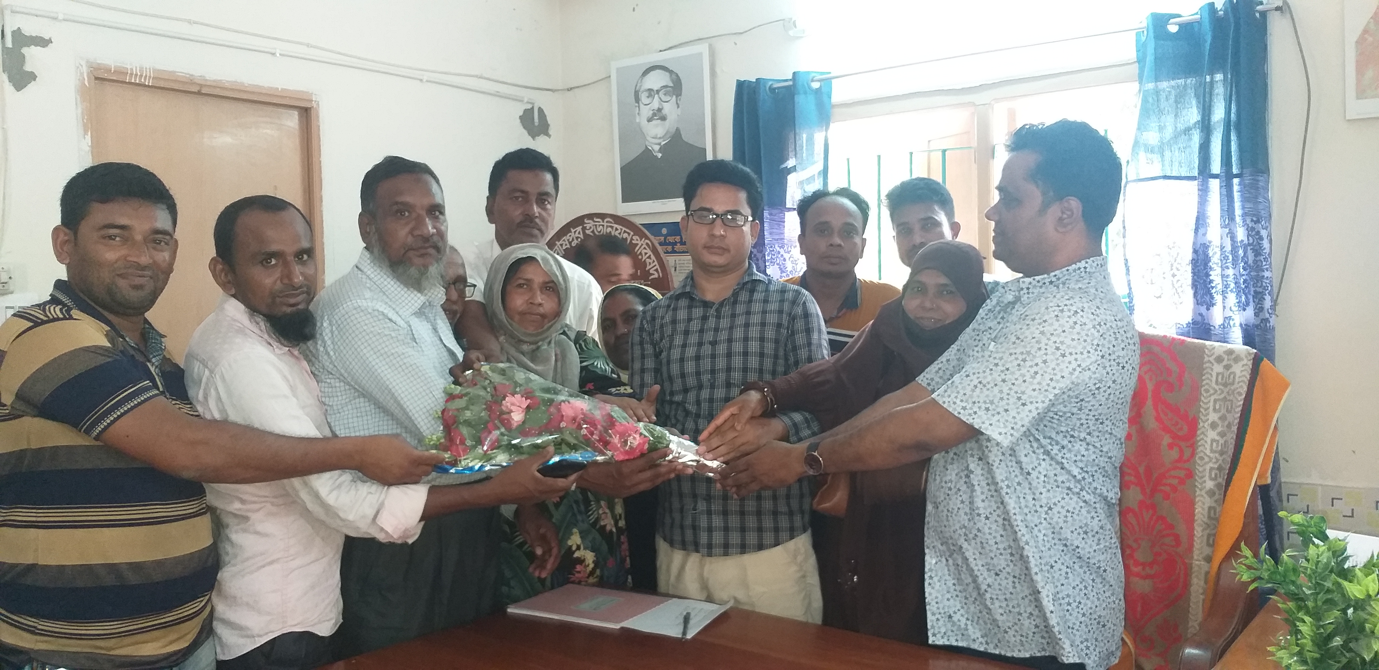 ইউপিতে ০৬--৪-২০২২ তারিখে যোগদান শুভেচ্ছা