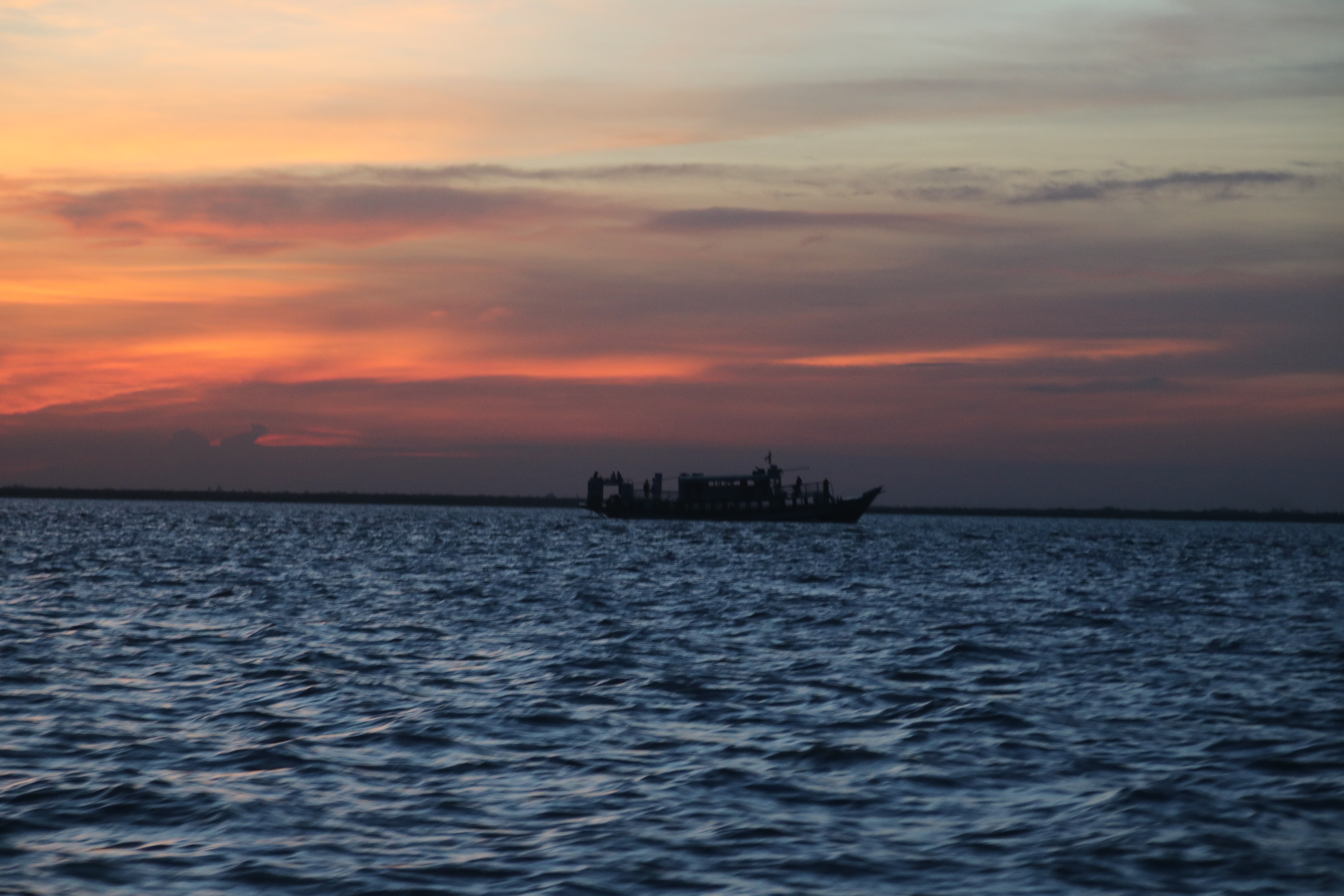 দৌলতদিয়া ঘাটের গোধূলি