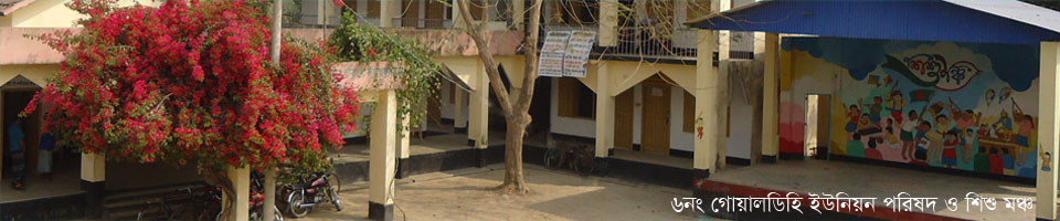 গোয়ালডিহি ইউনিয়ন পরিষদ ও শিশু মঞ্চ