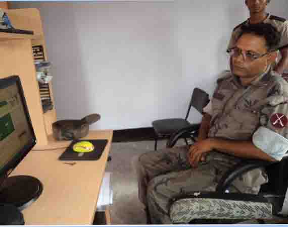 বর্ডার গার্ড বাংলাদেশ এর সিপাহীর পরিদর্শন