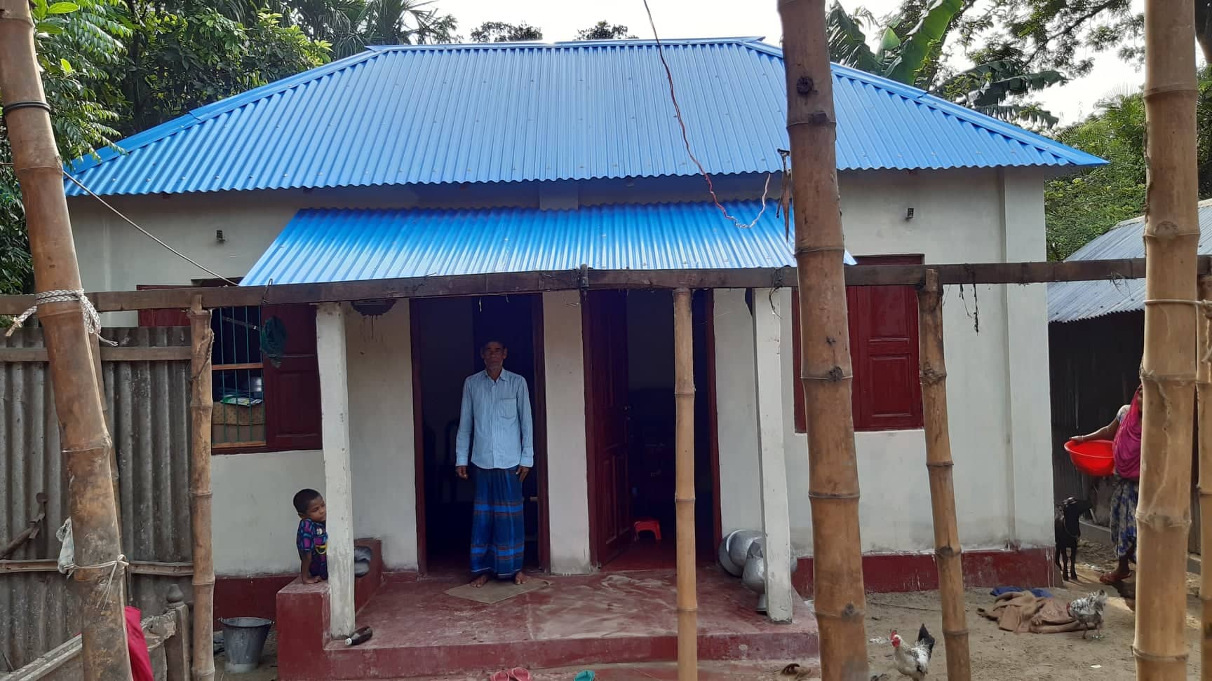 ২০১৮-১৯ অর্থবছরে কাবিটা কর্মসূচির আওতায় দুর্যোগসহনীয় বাসগৃহ নির্মাণ