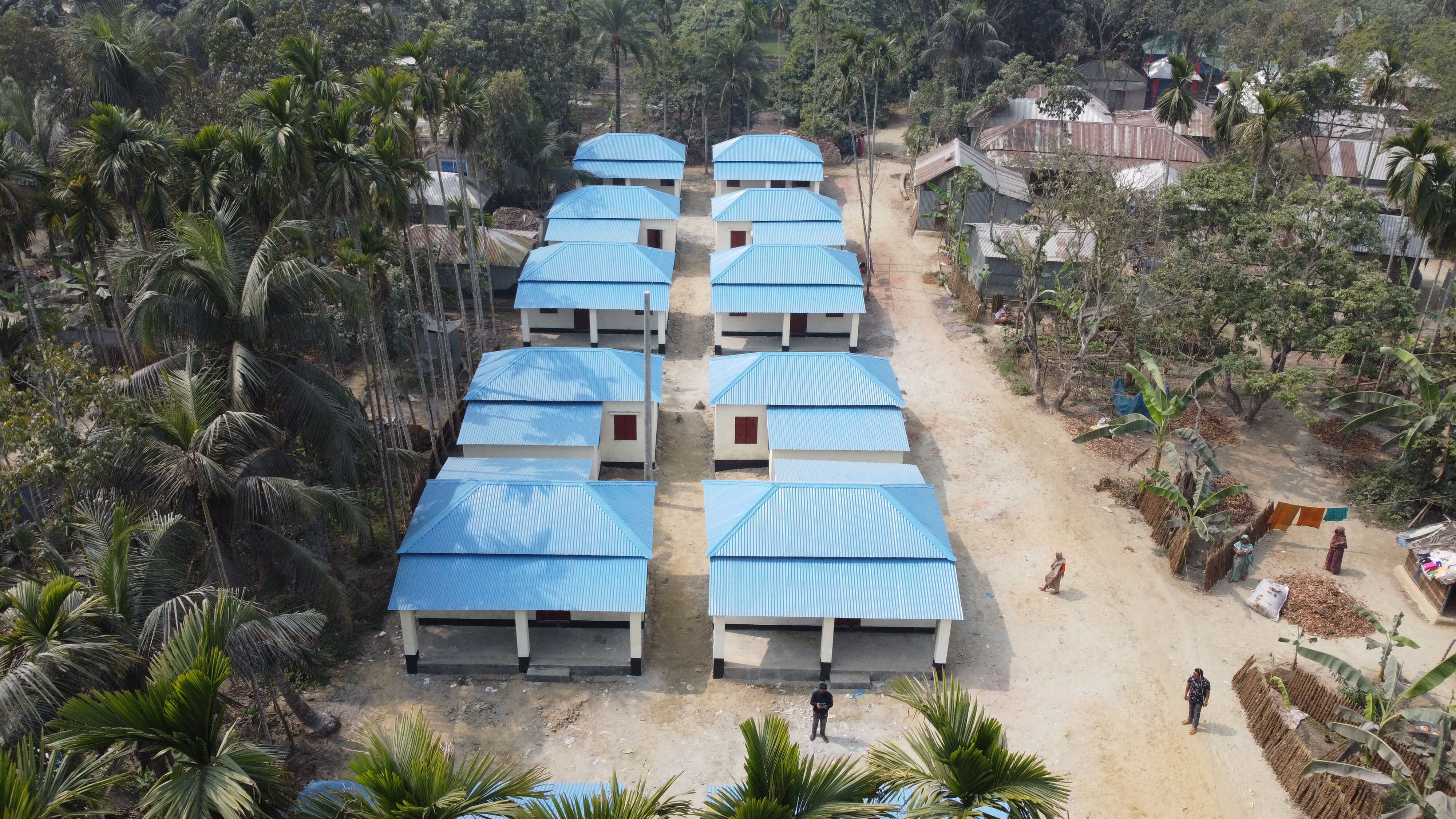 মাননীয় প্রধানমন্ত্রীর উপহার ভূূমিহীন ও গৃহহীনদের মাঝে ঘর প্রদান-২০২১