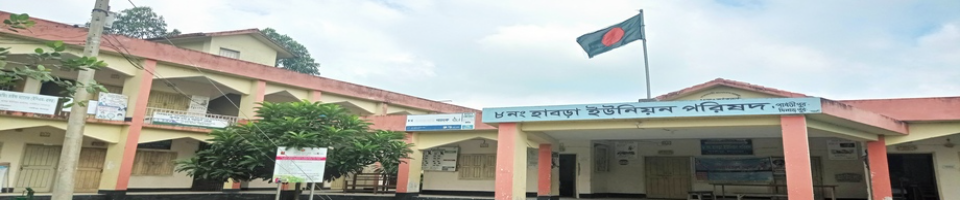 ০৮ নং হাবড়া ইউনিয়ন পরিষদ কমপ্লেক্স ভবন।