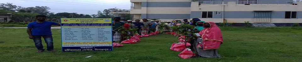 বসতবাড়ী ফল বাগান প্রদর্শনীর উপকরণ বিতরণ কর্মসূচি 2019-2020