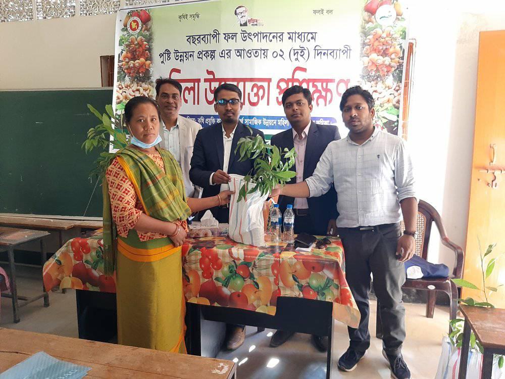 দিনব্যাপী কৃষক প্রশিক্ষণ এবং সিনিয়র স্যারদের অত্র সেন্টার এর কার্যক্রম পরিদর্শন