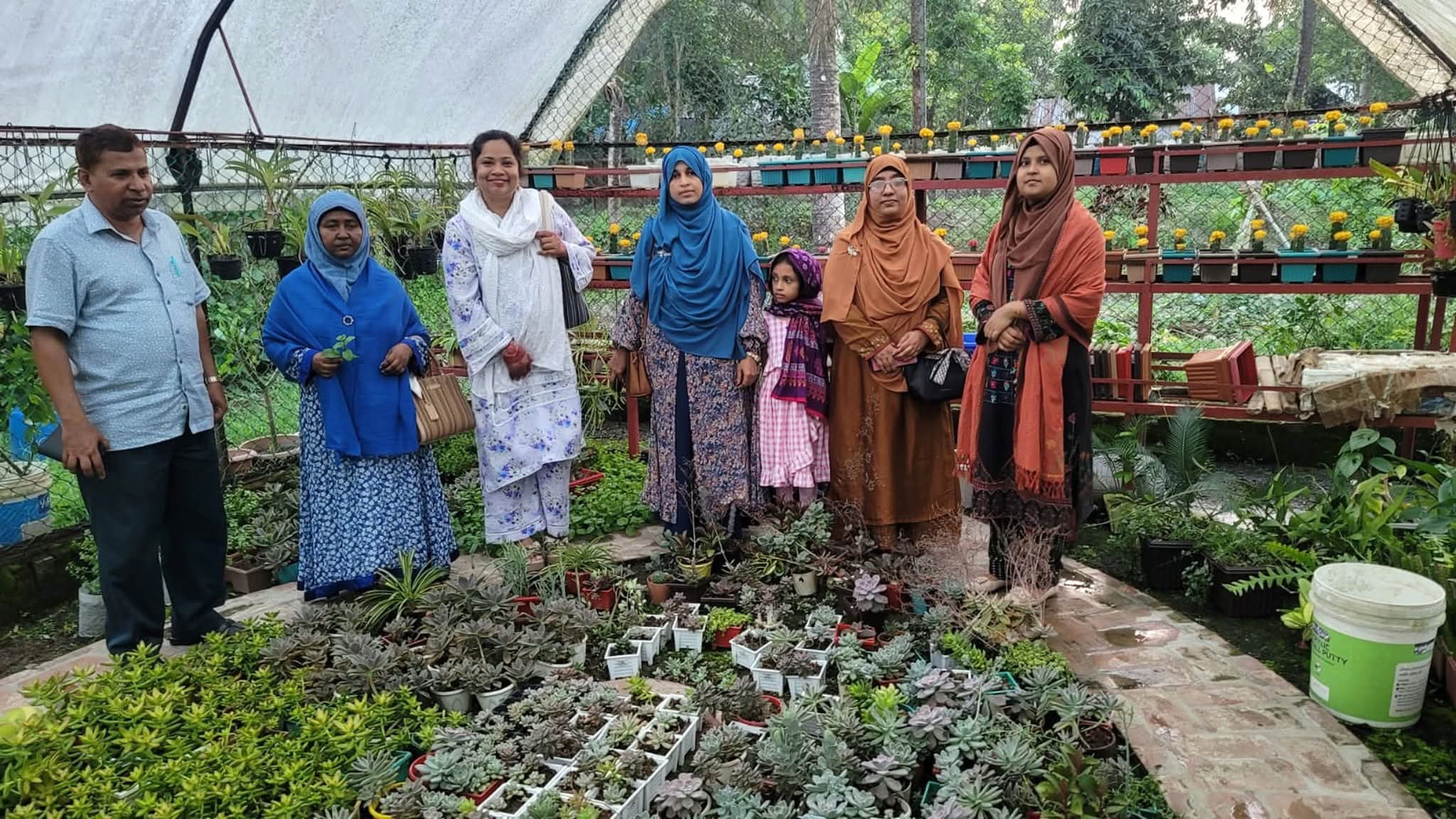 পরিচালক, প্রশিক্ষণ ও যোগাযোগ উইং এর অত্র কেন্দ্র পরিদর্শন
