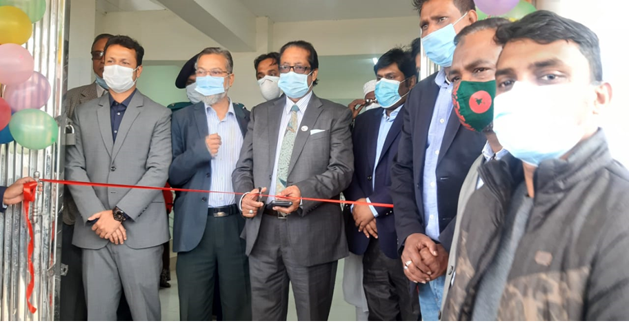 ০৭/০২/২০২১ ইং তরিখে কোভিড-১৯ ভ্যাকসিন প্রদান কার্যক্রম উদ্বোধন