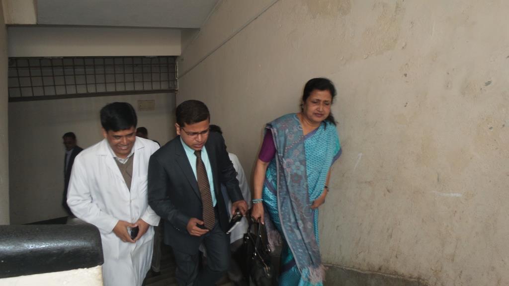 মাননীয় অতিরিক্ত সচিব, মহোদয় অন্তঃ বিভাগ পরিদর্শন