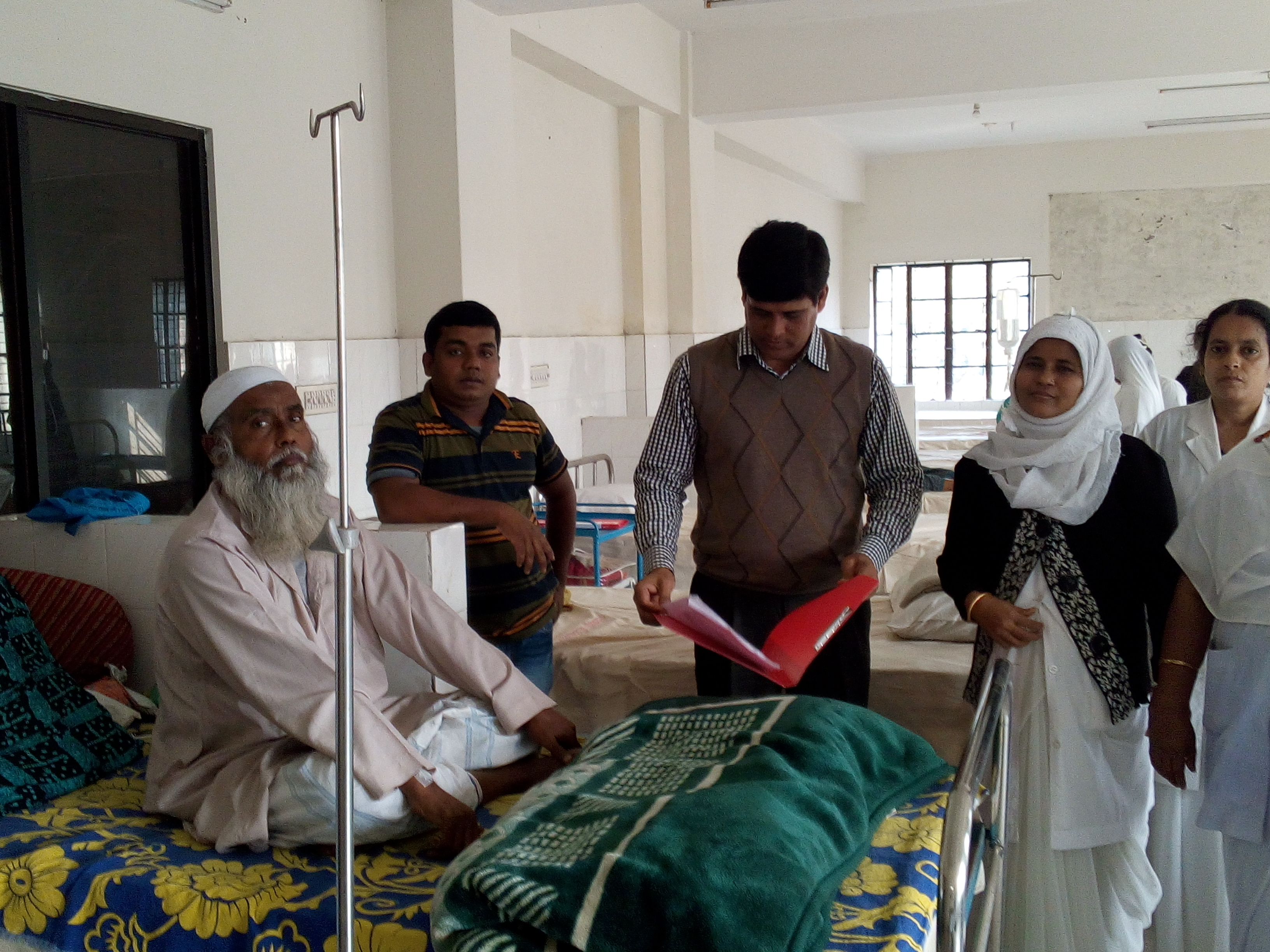 50 শয্যার নতুন ওয়ার্ড চালু করনের ছবি