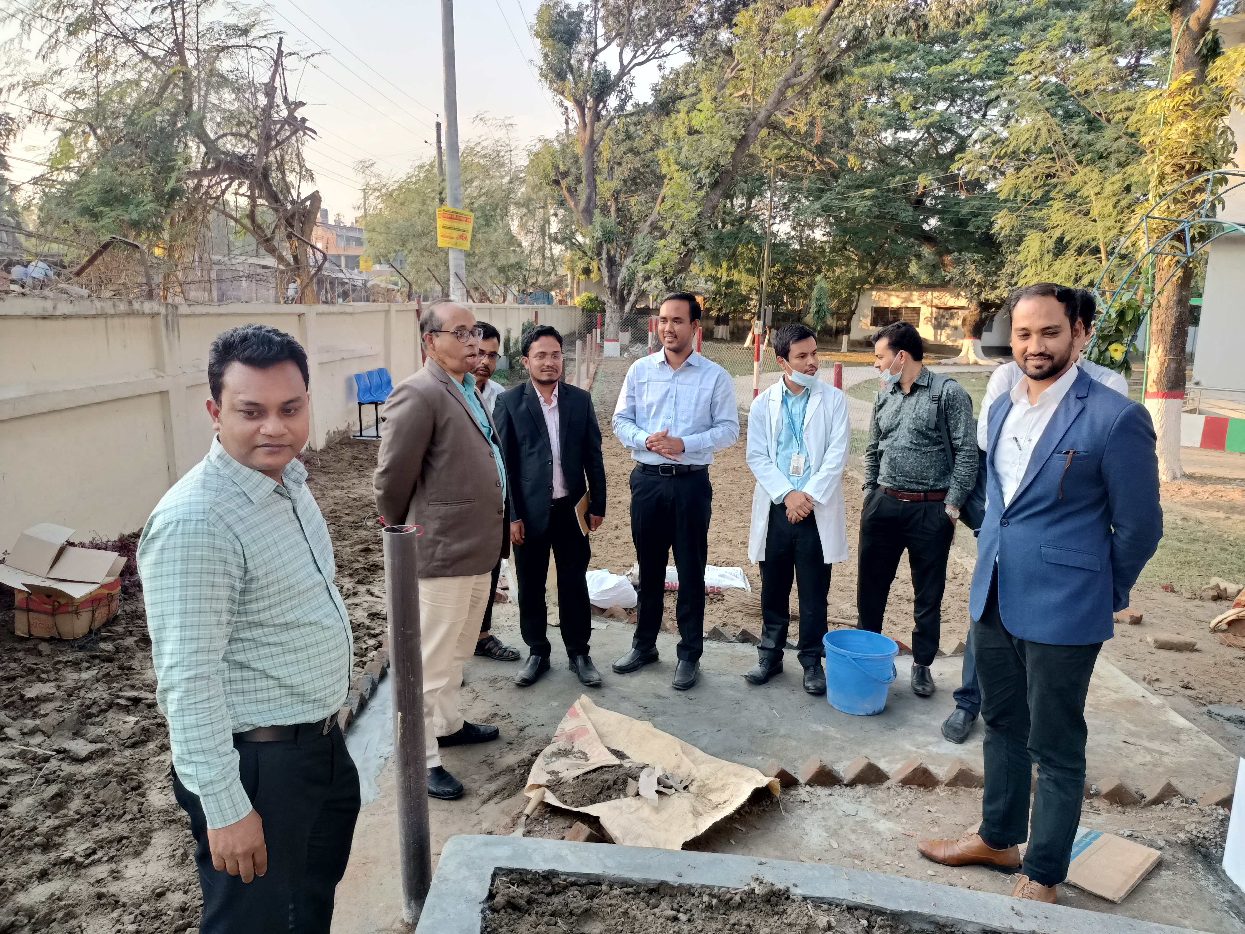 বাগান পরিদর্শন 