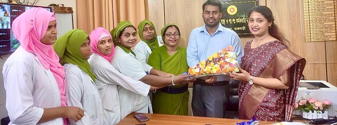 উপজেলা স্বাস্থ্য ও পরিবার পরিকল্পনা কর্মকর্তা ডা. শারমিন আহমেদ তিথী