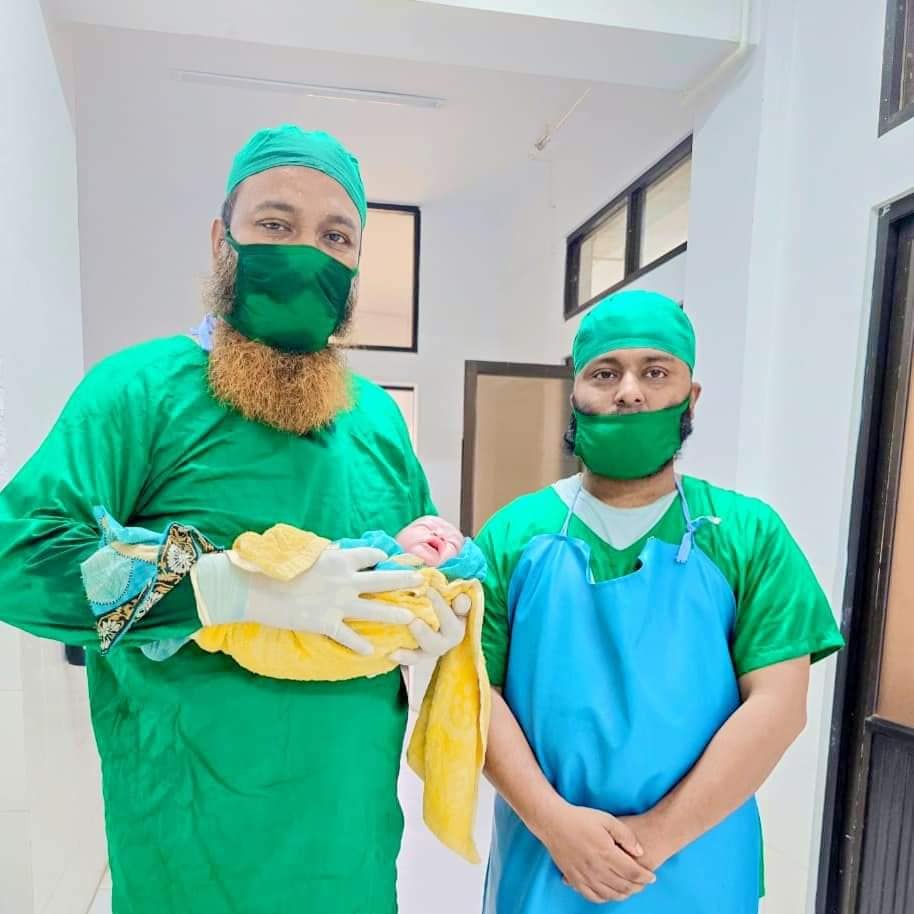 হোসেনপুর উপজেলা স্বাস্থ্য কমপ্লেক্সে অত্যাধুনিক অপারেশন থিয়েটারের মাধ্যমে ০২ টি সিজারিয়ান অপা‌রেশন সফলভা‌বে সম্পন্ন হয়।