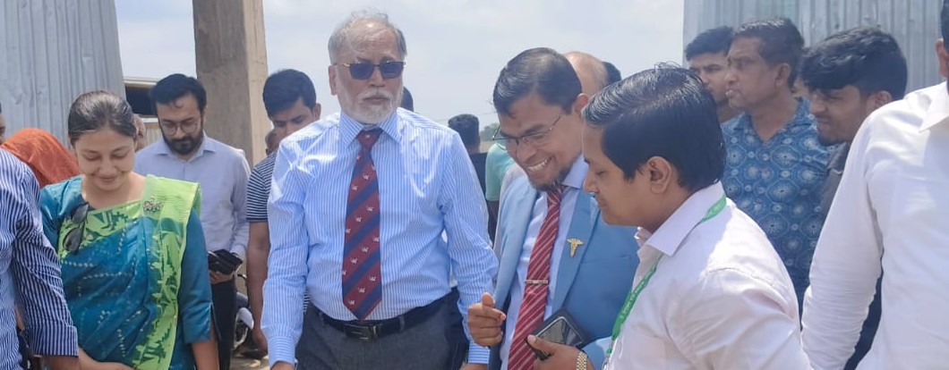 Visit for 250 bedded Hospital