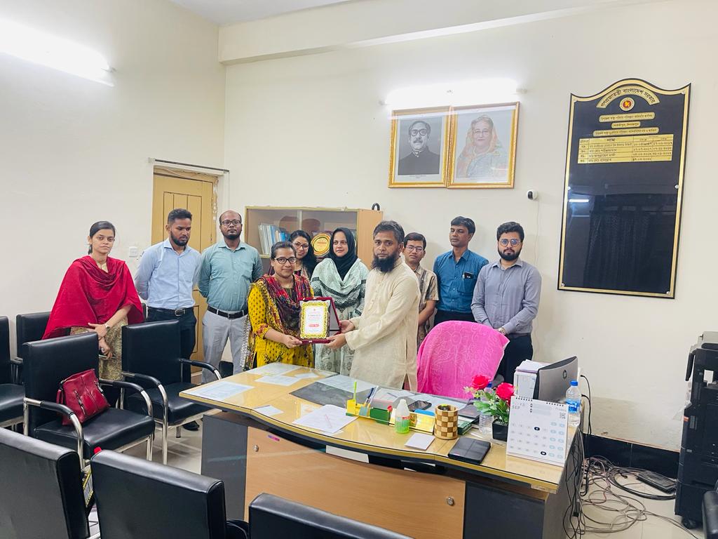 বদলীজনিত বিদায় উপলক্ষে সংবধনা অনুষ্ঠান