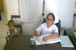 আই.এম.সি.আই.-তে শিশুর চেকআপ