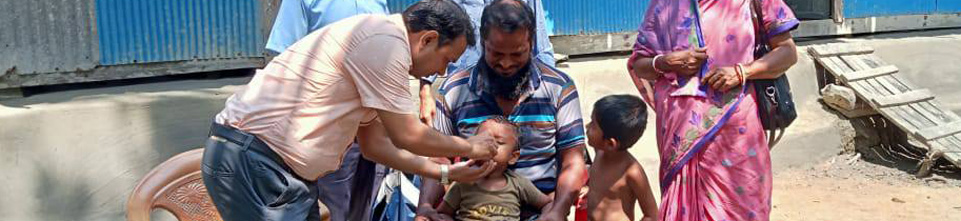 ভিটামিন এ+ ক্যাম্পেইন এ অঞ্চল পরিদর্শন