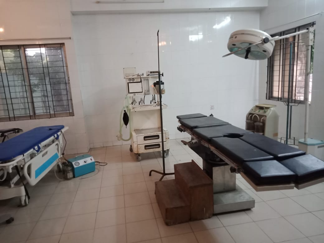 উপজেলা স্বাস্থ্য কমপ্লেক্সে অপারেশন থিয়েটার সম্পুর্নভাবে তৈরী