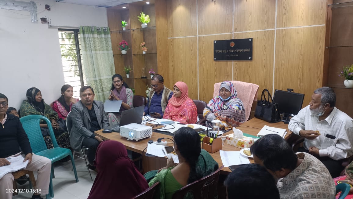 উপজেলা স্বাস্থ্য ও পরিবার পরিকল্পনা কর্মকর্তা ,সদর,নারায়নগঞ্জ।