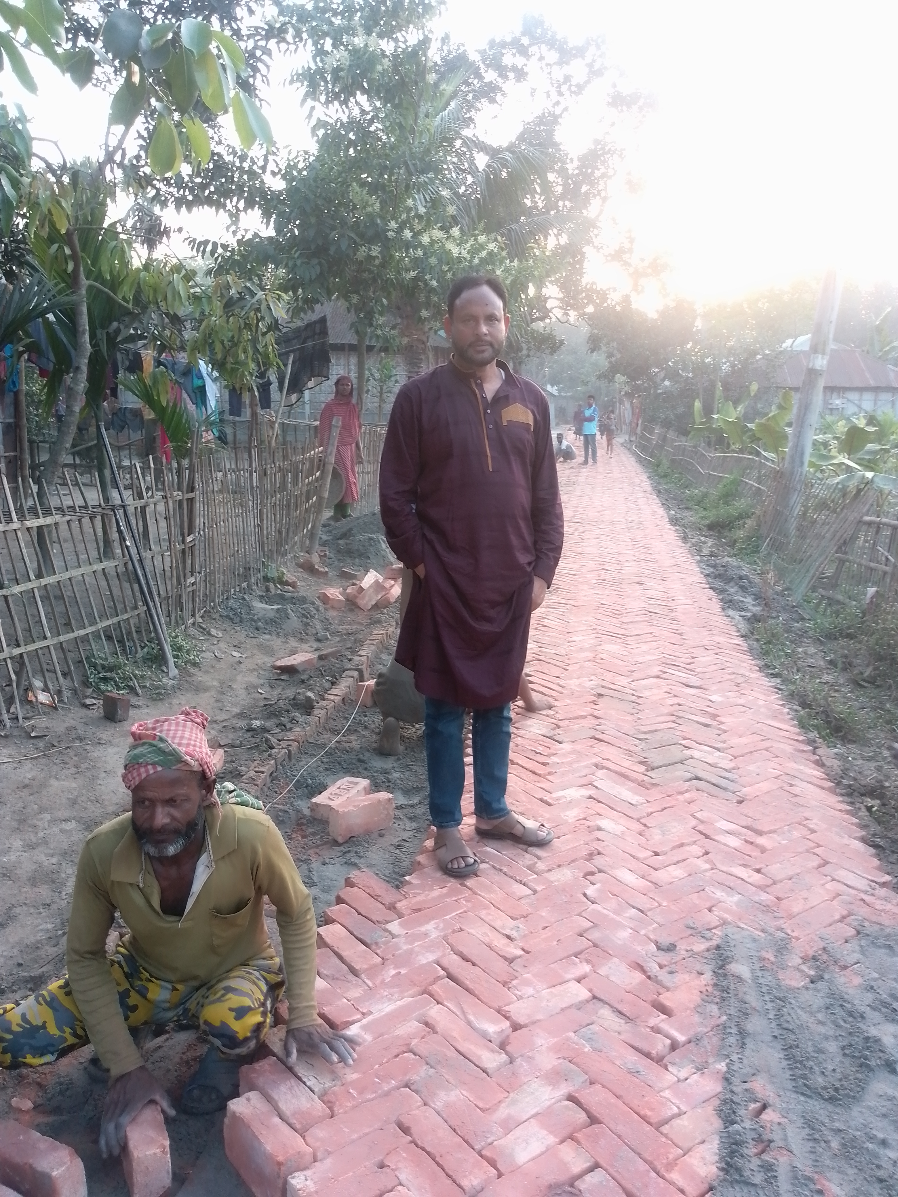 উন্নয়ন সহায়তা বিবিজি রাস্তা সংস্কার