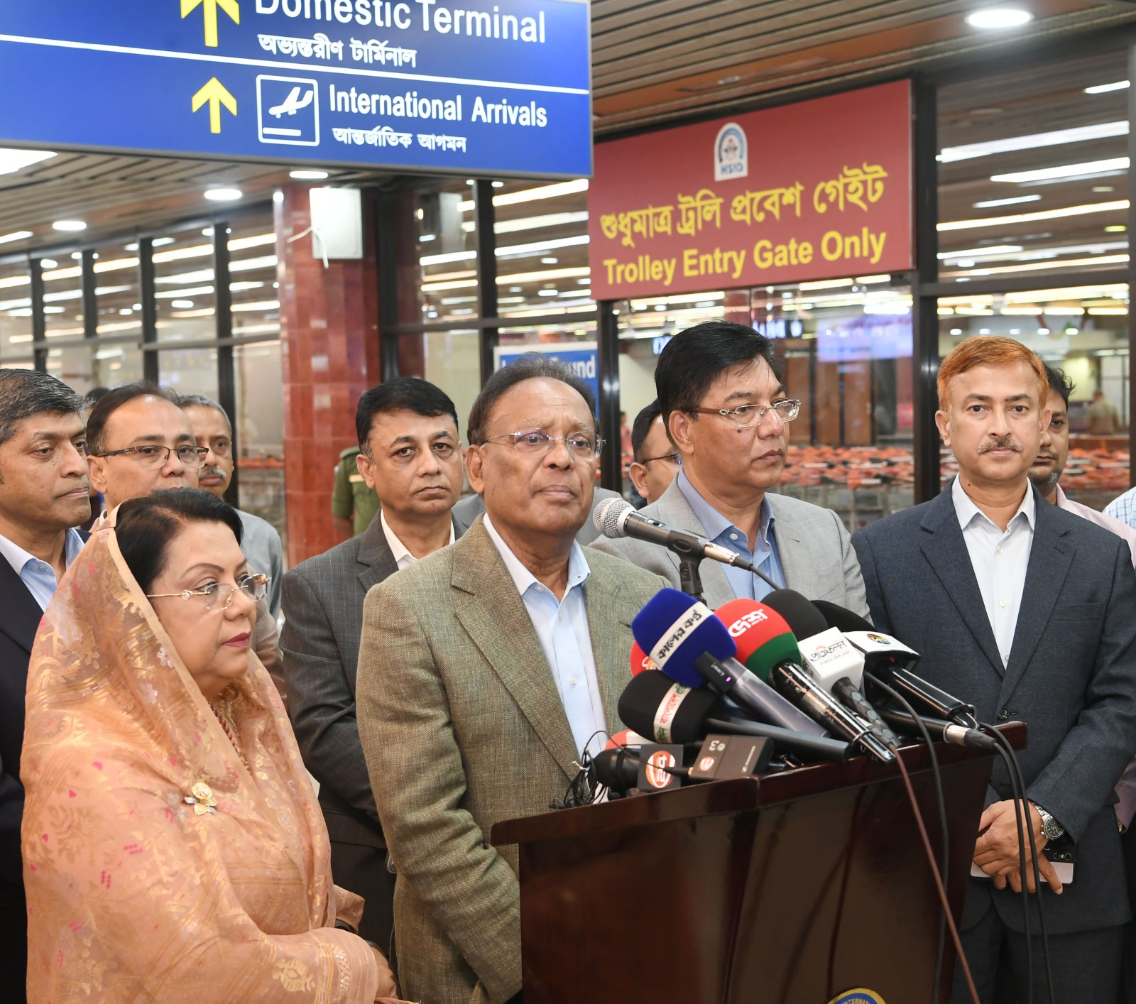 হযরত শাহজালাল আন্তর্জাতিক বিমানবন্দরে ফ্রি ওয়াইফাই সেবা উদ্বোধন
