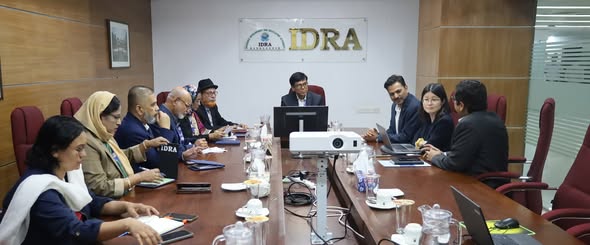 আইডিআরএ চেয়ারম্যানের সঙ্গে গ্লোবাল শিল্ড প্রতিনিধির সৌজন্য সাক্ষাৎ