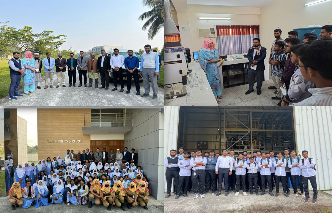 জয়পুরহাট সরকারি কলেজের ১৫০ জন শিক্ষার্থীসহ বিজ্ঞান ক্লাব, বিএনসিসি ও শিক্ষক-কর্মকর্তা সকলেই ০৫.১২.২০২৪ ইং তারিখে আইএমএমএম, বিসিএসআইআর এর গবেষণাগারসহ ক্যাম্পাস পরিদর্শন করেন।
