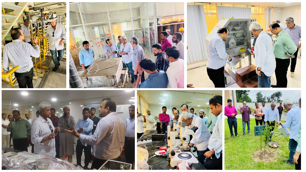 গণপ্রজাতন্ত্রী বাংলাদেশ সরকারের বিজ্ঞান ও প্রযুক্তি মন্ত্রণালয়েরর মাননীয় সচিব জনাব মোঃ আনোয়ার হোসেন ২৭ আগস্ট ২০২৬ তারিখে আইএমএমএম, বিসিএসআইআর, জয়পুরহাট গবেষণাগার পরিদর্শন করেন।