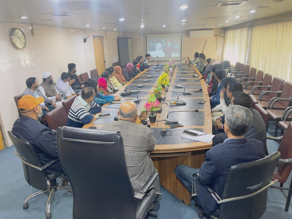 গণভোট-২০২৬ সচেতনতামূলক সভা, আইএনএআরএস, বিসিএসআইআর, ঢাকা-১২০৫।