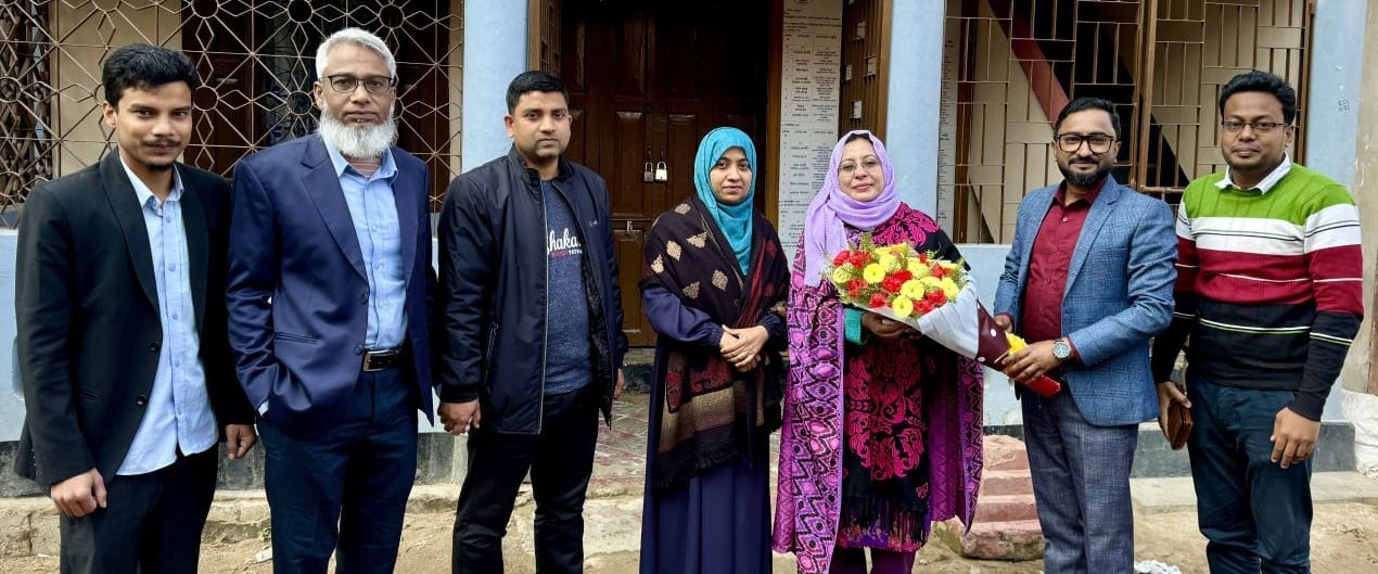 গণযোগাযোগ অধিদপ্তরের পরিচালক জনাব নাছিমা খাতুন এর তথ্য অফিস রামগড় পরিদর্শন