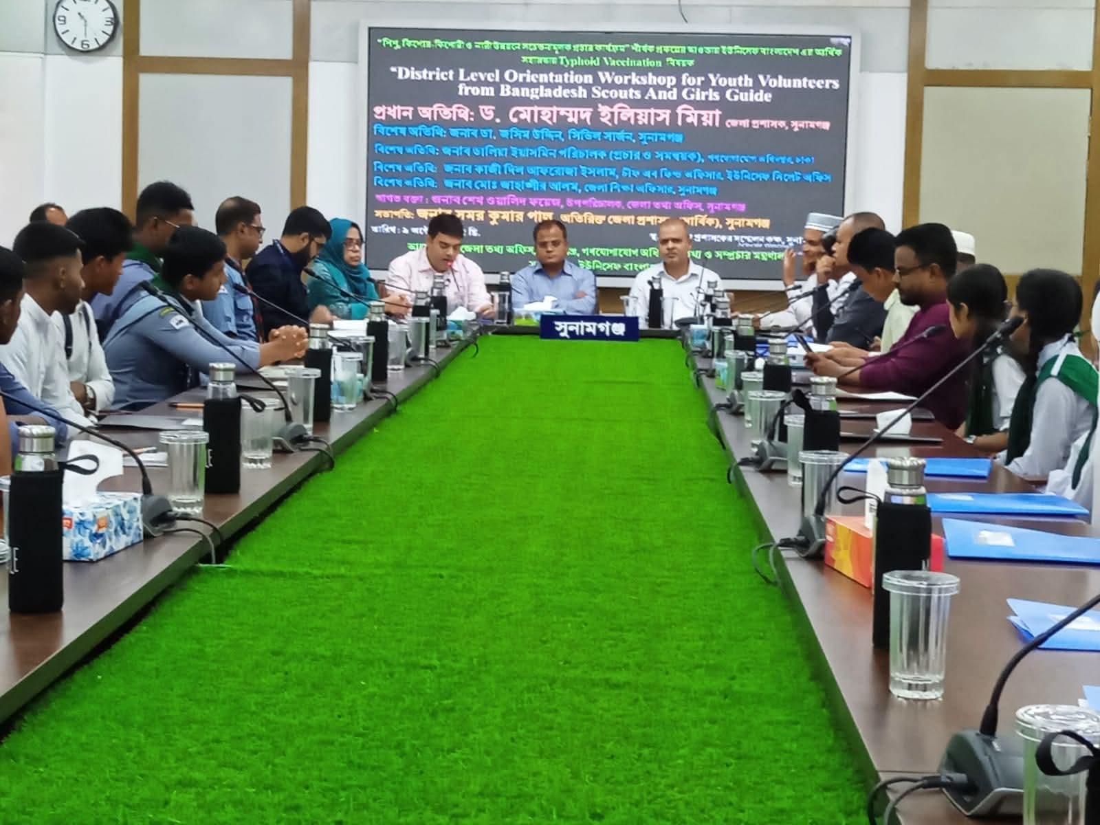 গার্লস গাইডদের নিয়ে Typhoid Vaccination বিষয়ক District Level Orientation Workshop